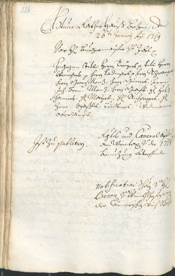 Civic Archives of Bozen-Bolzano - BOhisto Ratsprotokoll 1717/20 