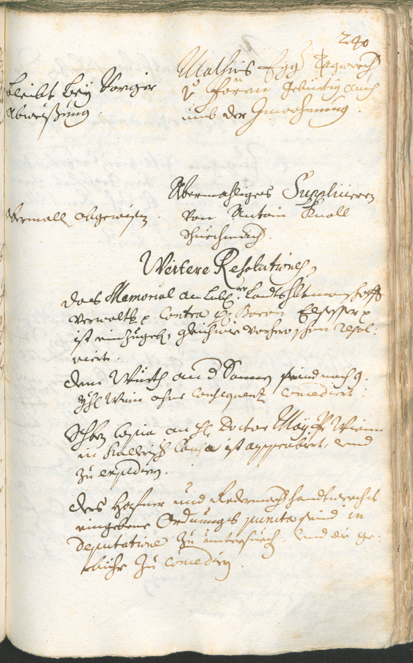 Civic Archives of Bozen-Bolzano - BOhisto Ratsprotokoll 1717/20 