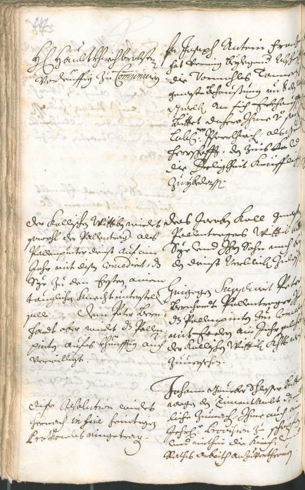 Stadtarchiv Bozen - BOhisto Ratsprotokoll 1717/20 