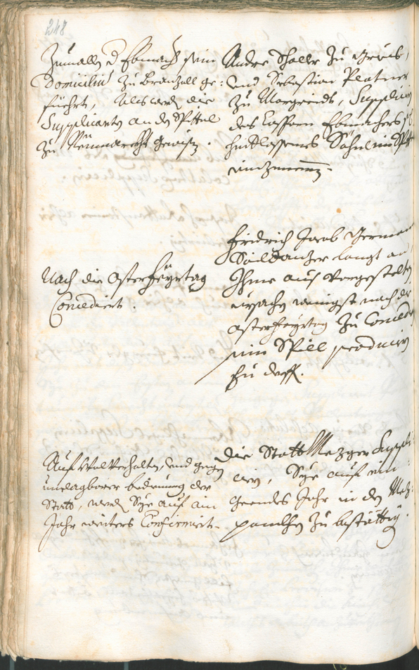 Stadtarchiv Bozen - BOhisto Ratsprotokoll 1717/20 