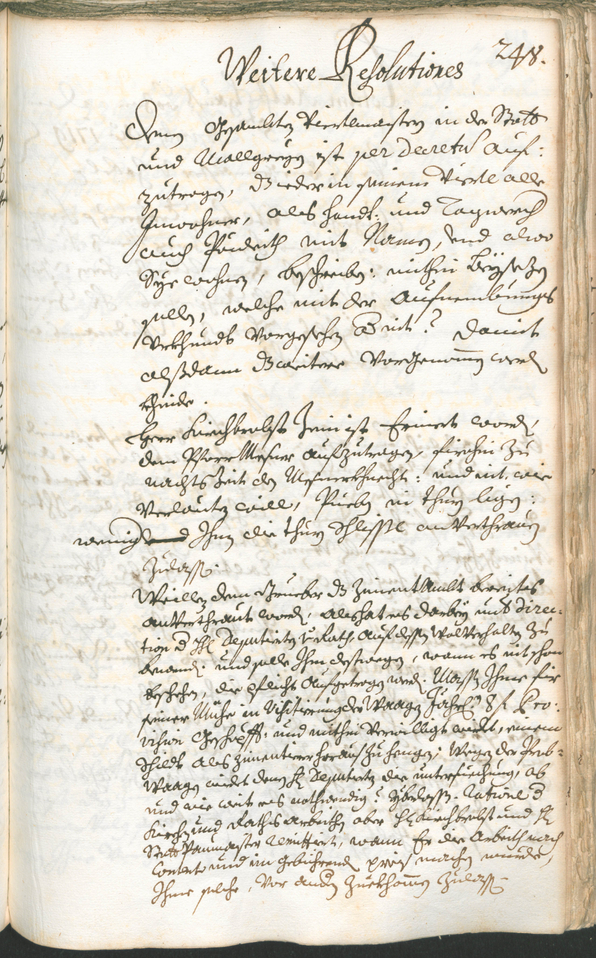 Civic Archives of Bozen-Bolzano - BOhisto Ratsprotokoll 1717/20 