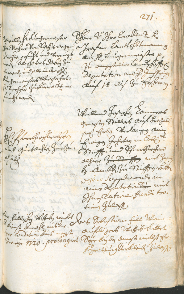 Civic Archives of Bozen-Bolzano - BOhisto Ratsprotokoll 1717/20 