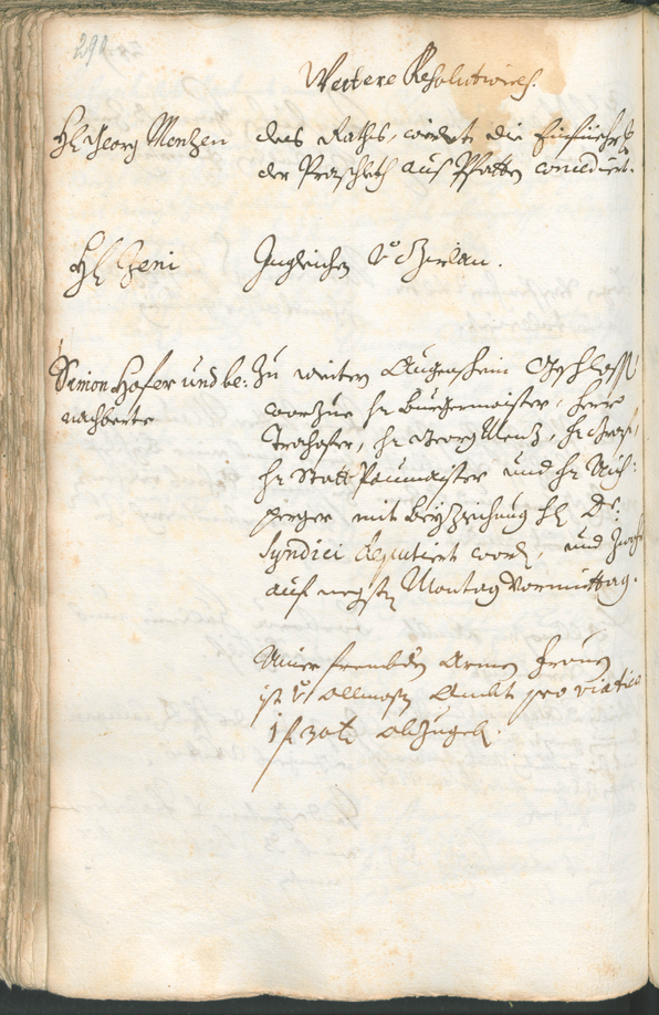 Civic Archives of Bozen-Bolzano - BOhisto Ratsprotokoll 1717/20 