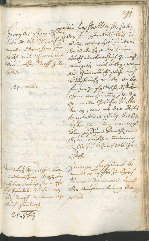 Civic Archives of Bozen-Bolzano - BOhisto Ratsprotokoll 1717/20 