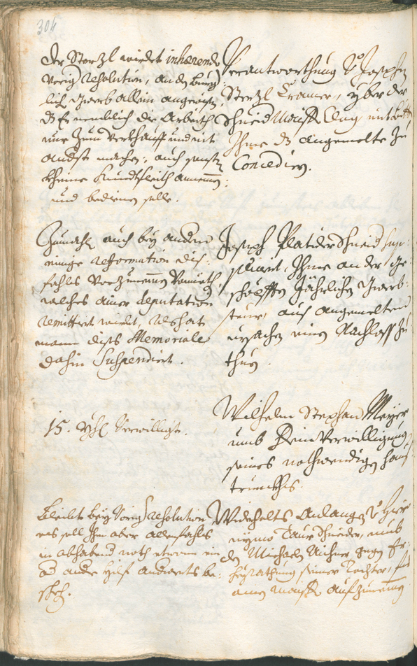 Stadtarchiv Bozen - BOhisto Ratsprotokoll 1717/20 