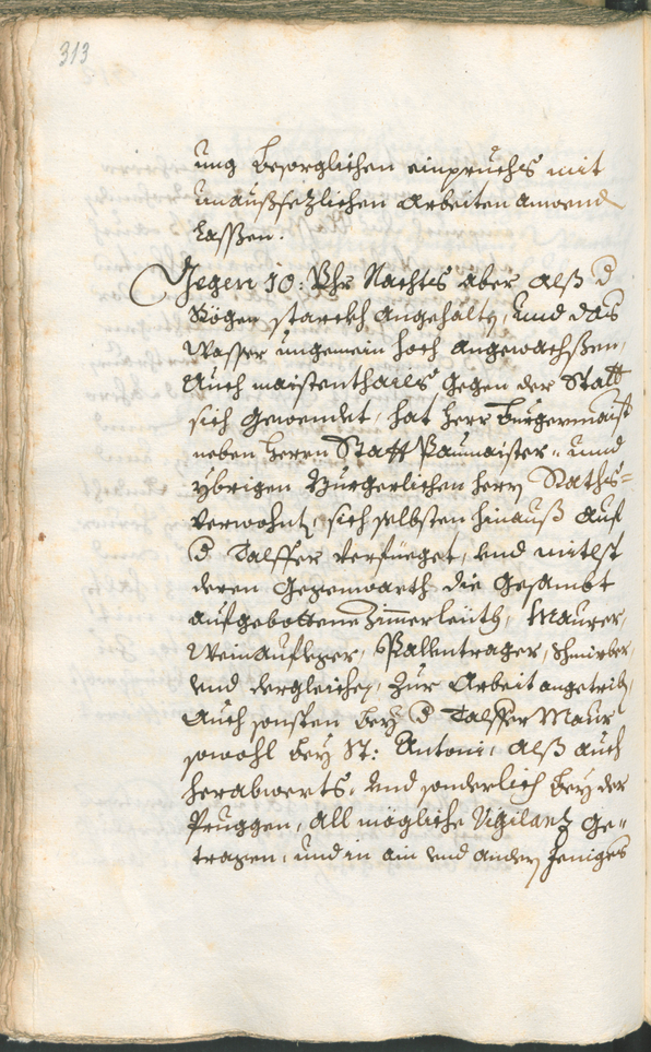 Stadtarchiv Bozen - BOhisto Ratsprotokoll 1717/20 