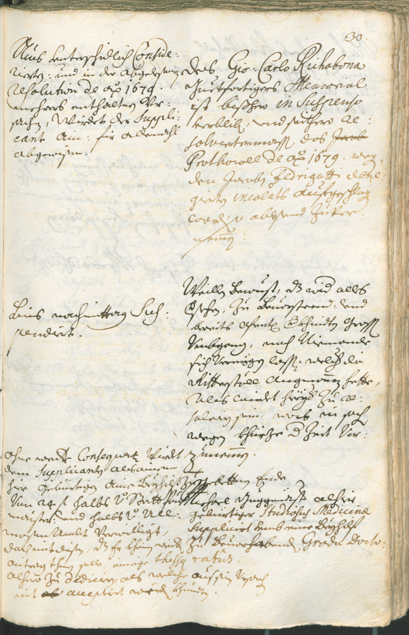 Stadtarchiv Bozen - BOhisto Ratsprotokoll 1717/20 