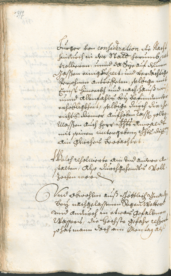 Stadtarchiv Bozen - BOhisto Ratsprotokoll 1717/20 