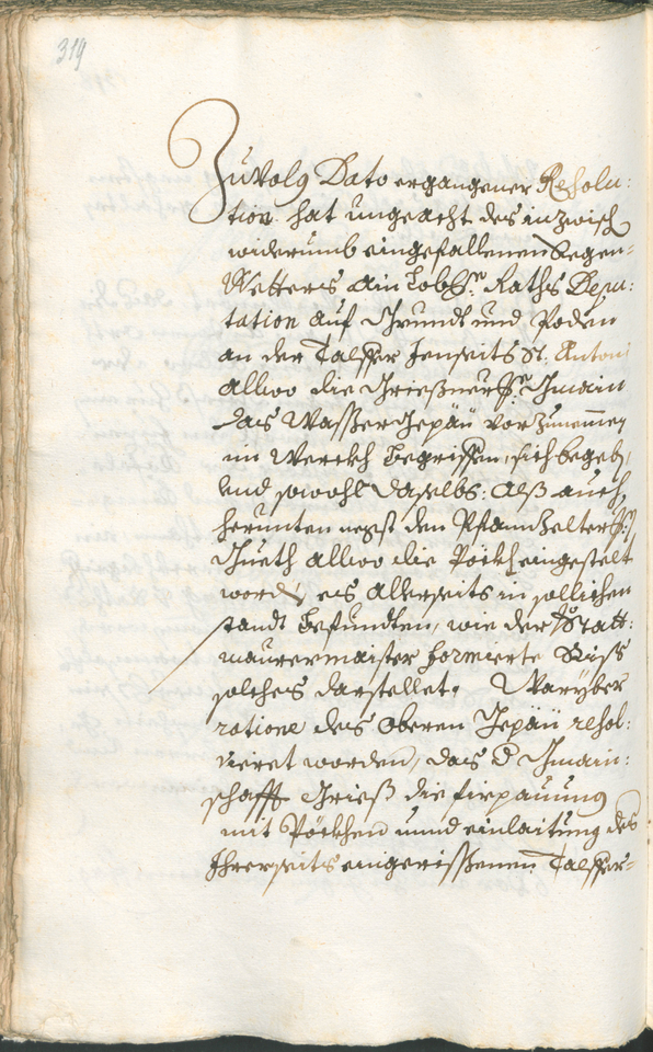 Civic Archives of Bozen-Bolzano - BOhisto Ratsprotokoll 1717/20 