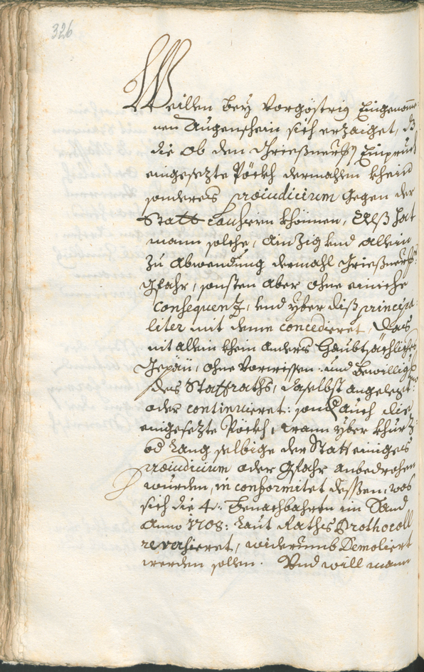 Stadtarchiv Bozen - BOhisto Ratsprotokoll 1717/20 