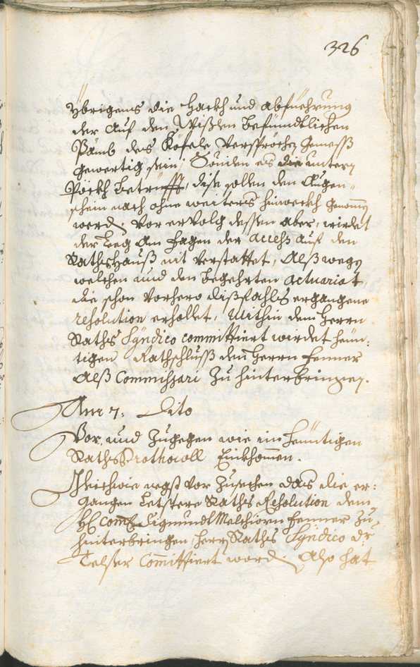 Civic Archives of Bozen-Bolzano - BOhisto Ratsprotokoll 1717/20 