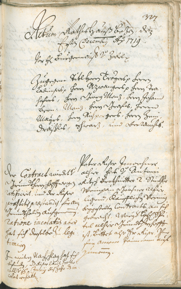 Civic Archives of Bozen-Bolzano - BOhisto Ratsprotokoll 1717/20 