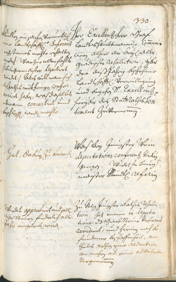 Stadtarchiv Bozen - BOhisto Ratsprotokoll 1717/20 