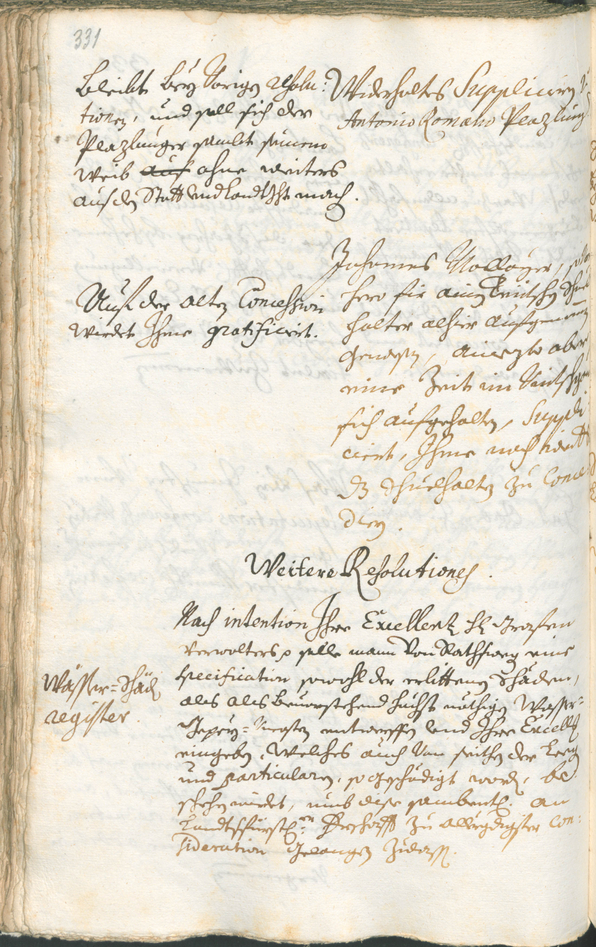 Civic Archives of Bozen-Bolzano - BOhisto Ratsprotokoll 1717/20 