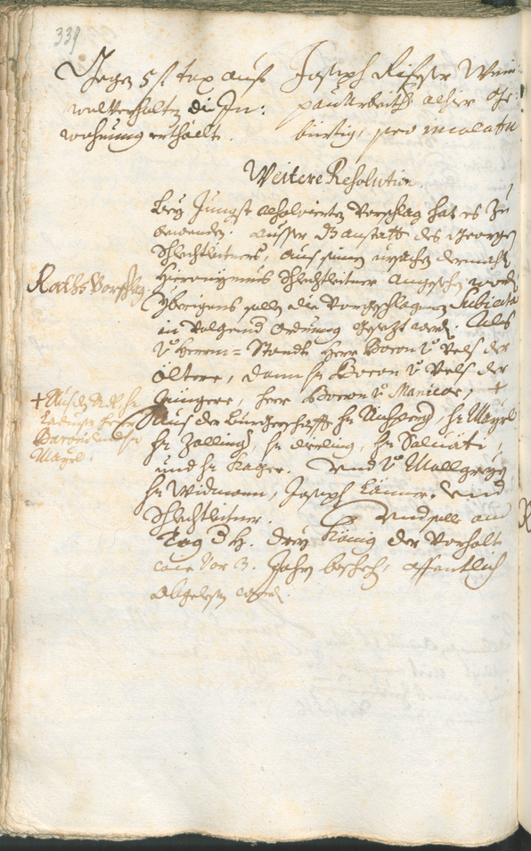 Civic Archives of Bozen-Bolzano - BOhisto Ratsprotokoll 1717/20 