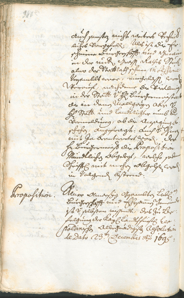 Stadtarchiv Bozen - BOhisto Ratsprotokoll 1717/20 