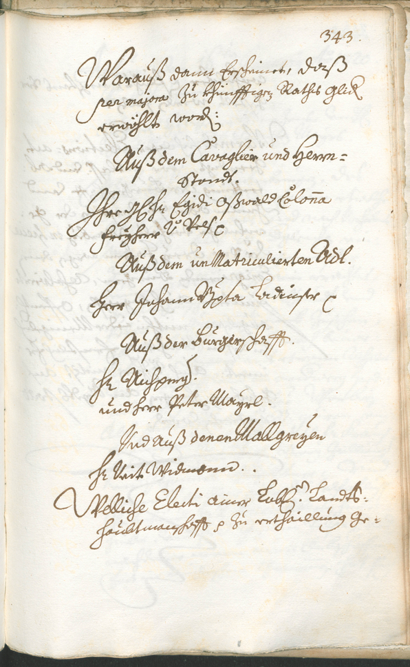 Civic Archives of Bozen-Bolzano - BOhisto Ratsprotokoll 1717/20 