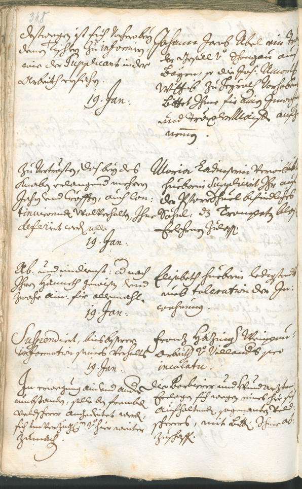 Civic Archives of Bozen-Bolzano - BOhisto Ratsprotokoll 1717/20 