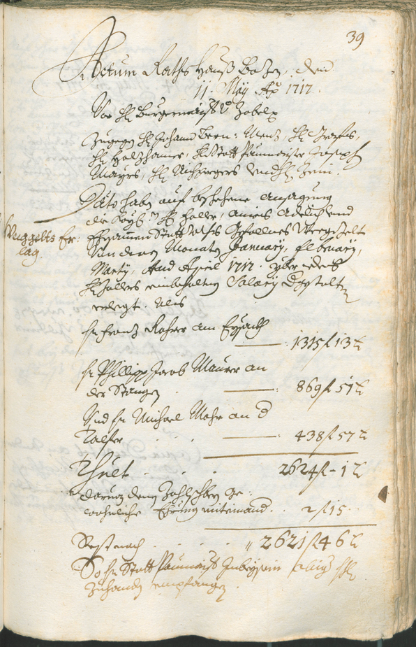 Civic Archives of Bozen-Bolzano - BOhisto Ratsprotokoll 1717/20 