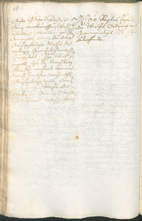 Civic Archives of Bozen-Bolzano - BOhisto Ratsprotokoll 1717/20 