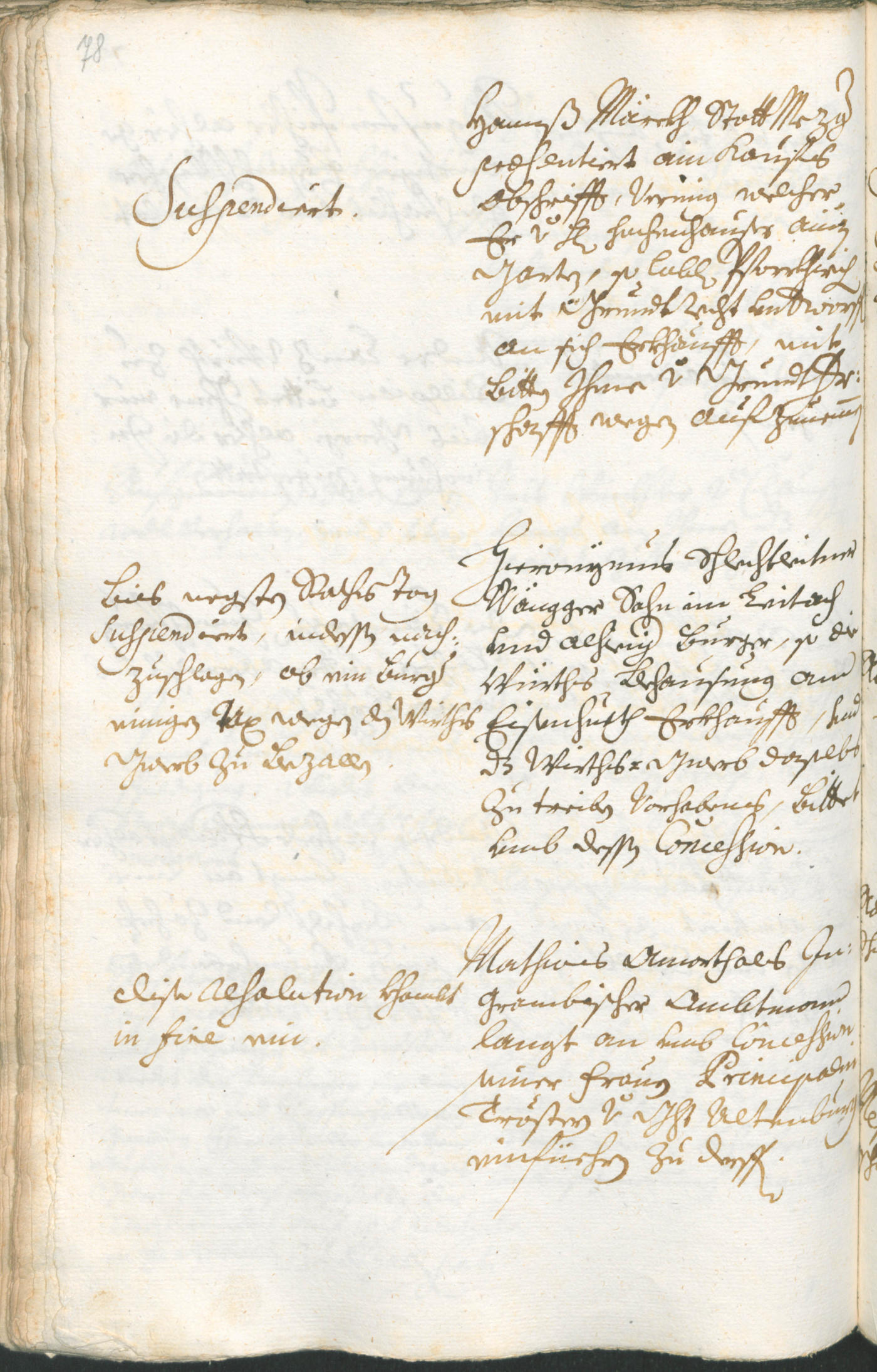 Civic Archives of Bozen-Bolzano - BOhisto Ratsprotokoll 1717/20 