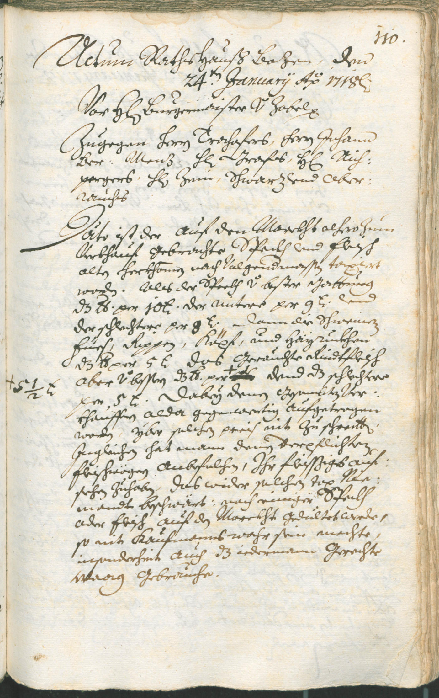 Archivio Storico della Città di Bolzano - BOhisto protocollo consiliare 1717/20 