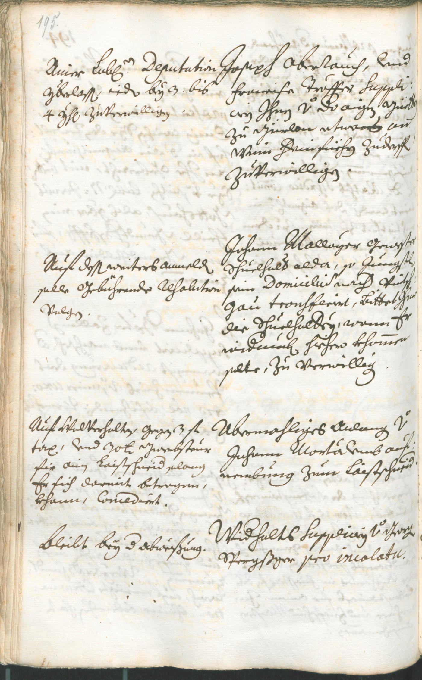 Civic Archives of Bozen-Bolzano - BOhisto Ratsprotokoll 1717/20 