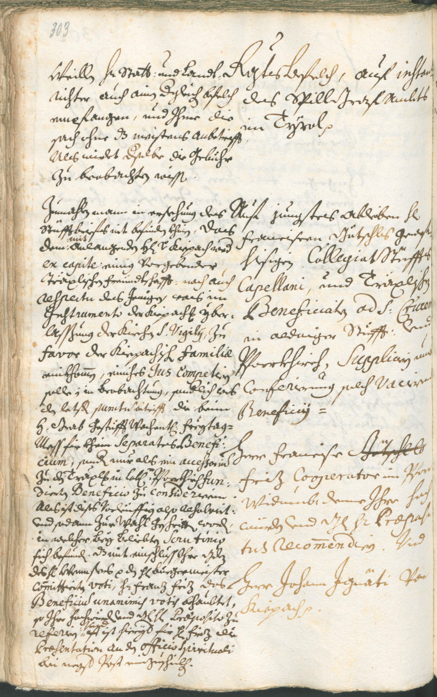 Stadtarchiv Bozen - BOhisto Ratsprotokoll 1717/20 