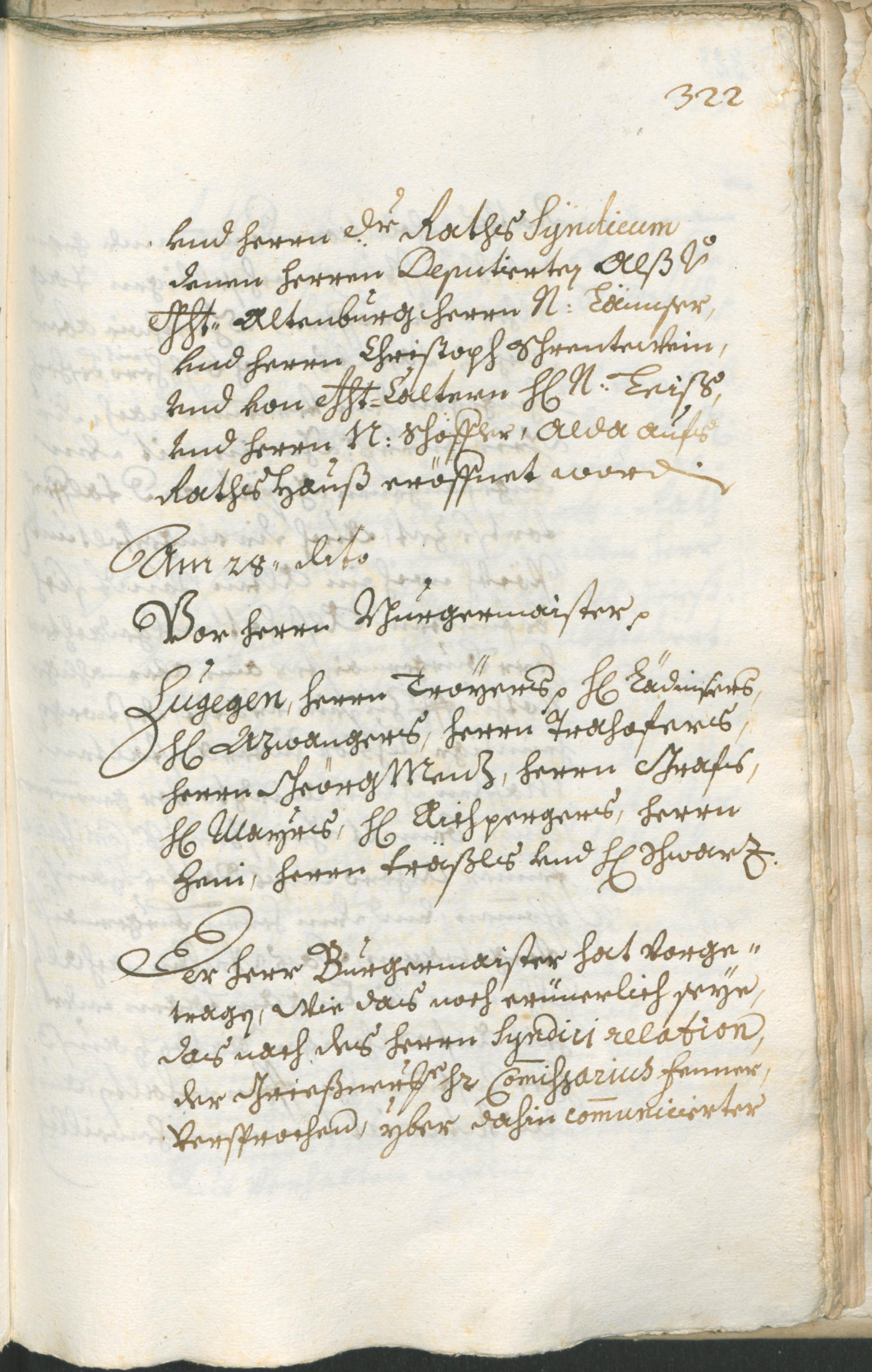 Stadtarchiv Bozen - BOhisto Ratsprotokoll 1717/20 