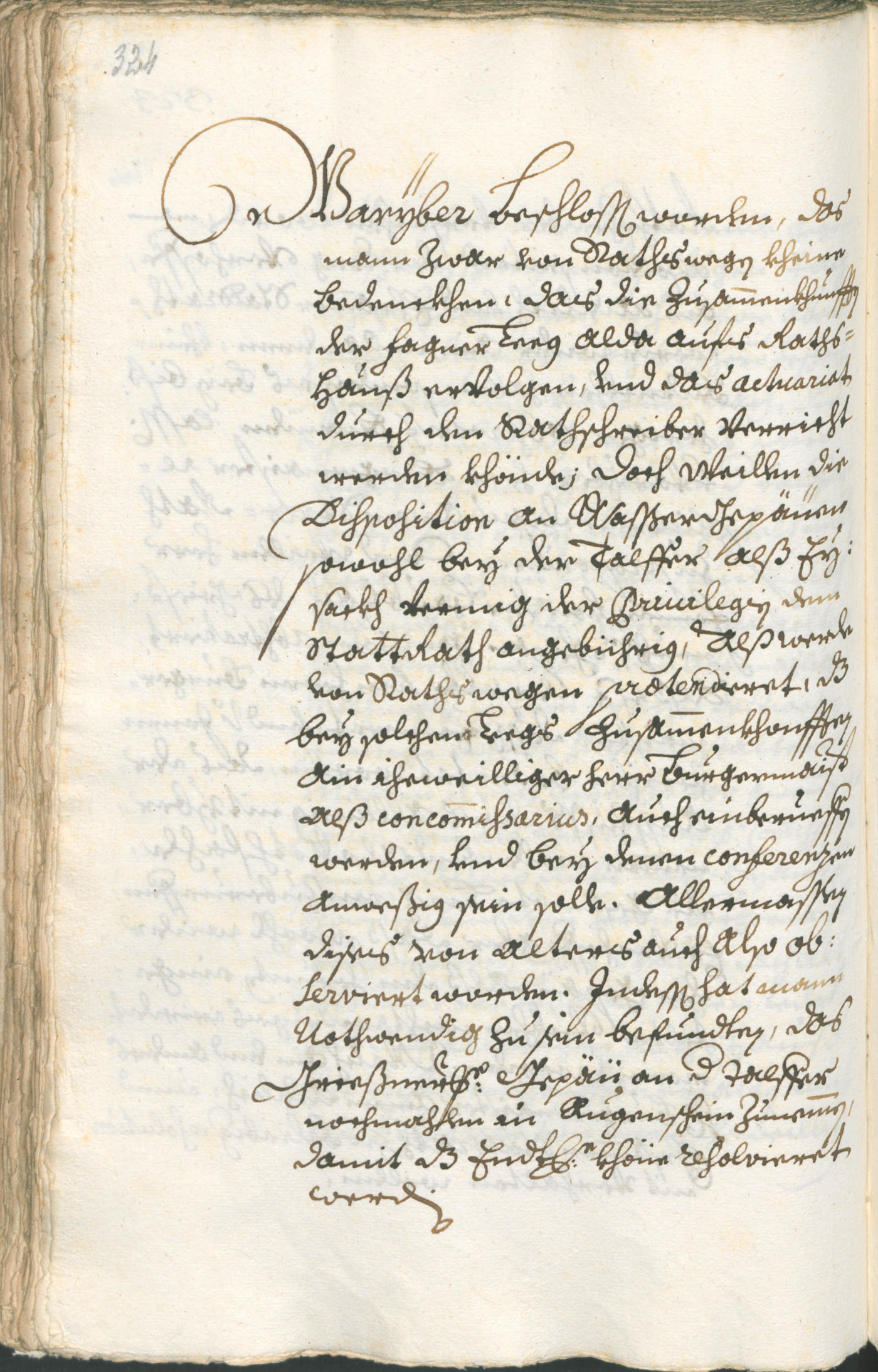 Stadtarchiv Bozen - BOhisto Ratsprotokoll 1717/20 