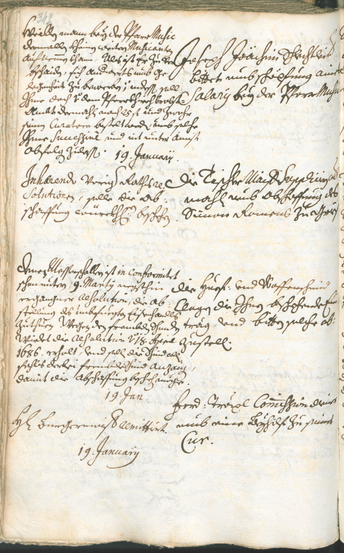 Stadtarchiv Bozen - BOhisto Ratsprotokoll 1717/20 