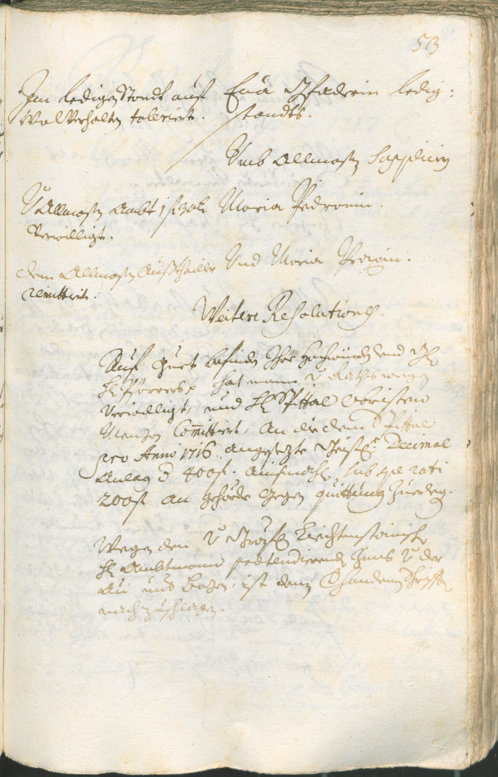 Civic Archives of Bozen-Bolzano - BOhisto Ratsprotokoll 1717/20 