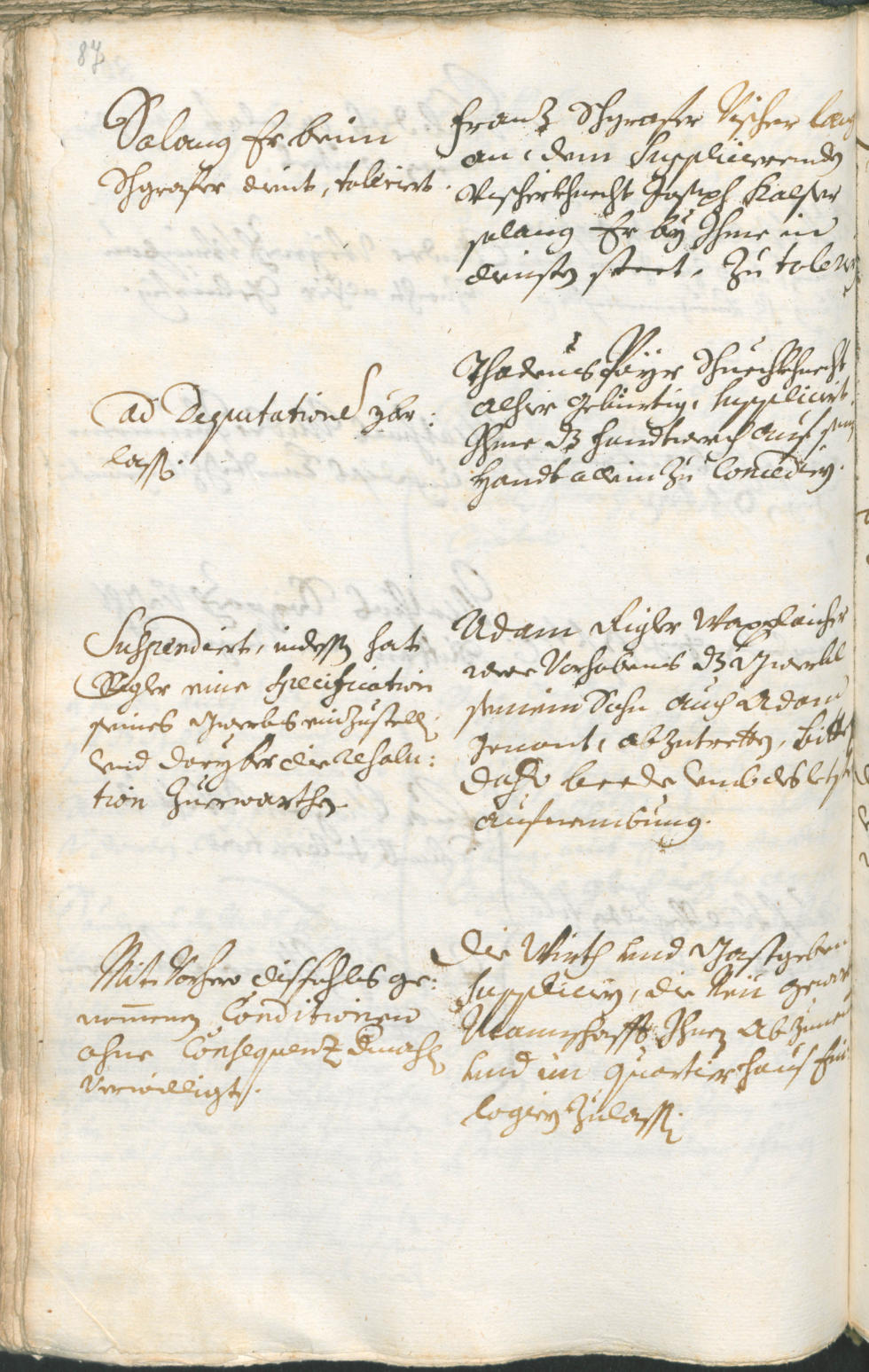 Stadtarchiv Bozen - BOhisto Ratsprotokoll 1717/20 