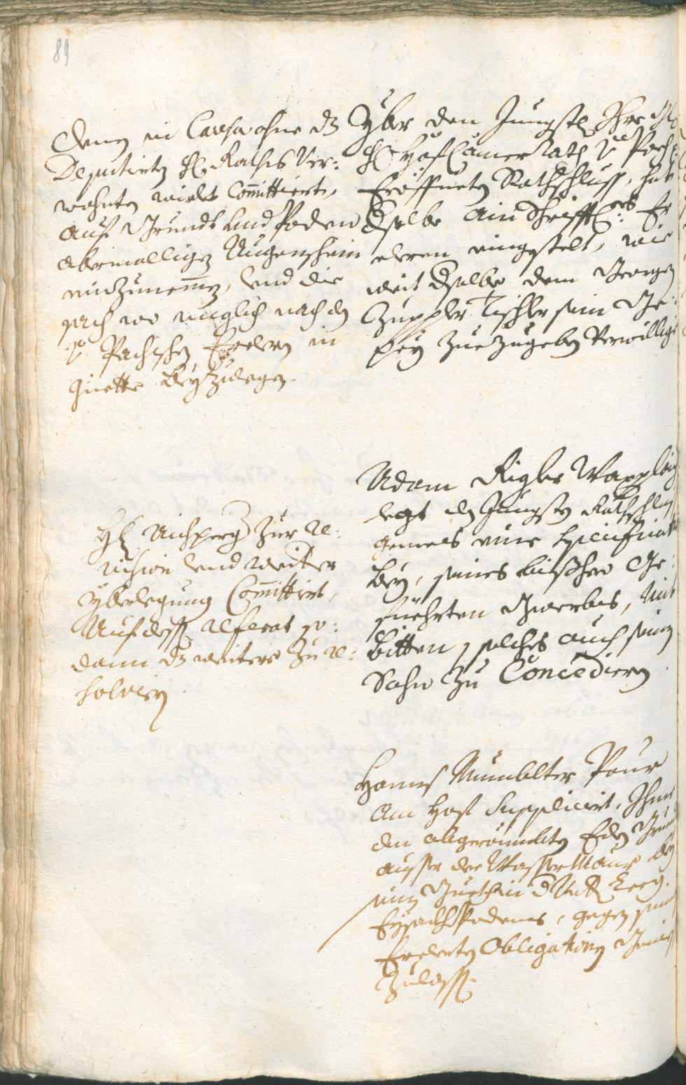 Stadtarchiv Bozen - BOhisto Ratsprotokoll 1717/20 