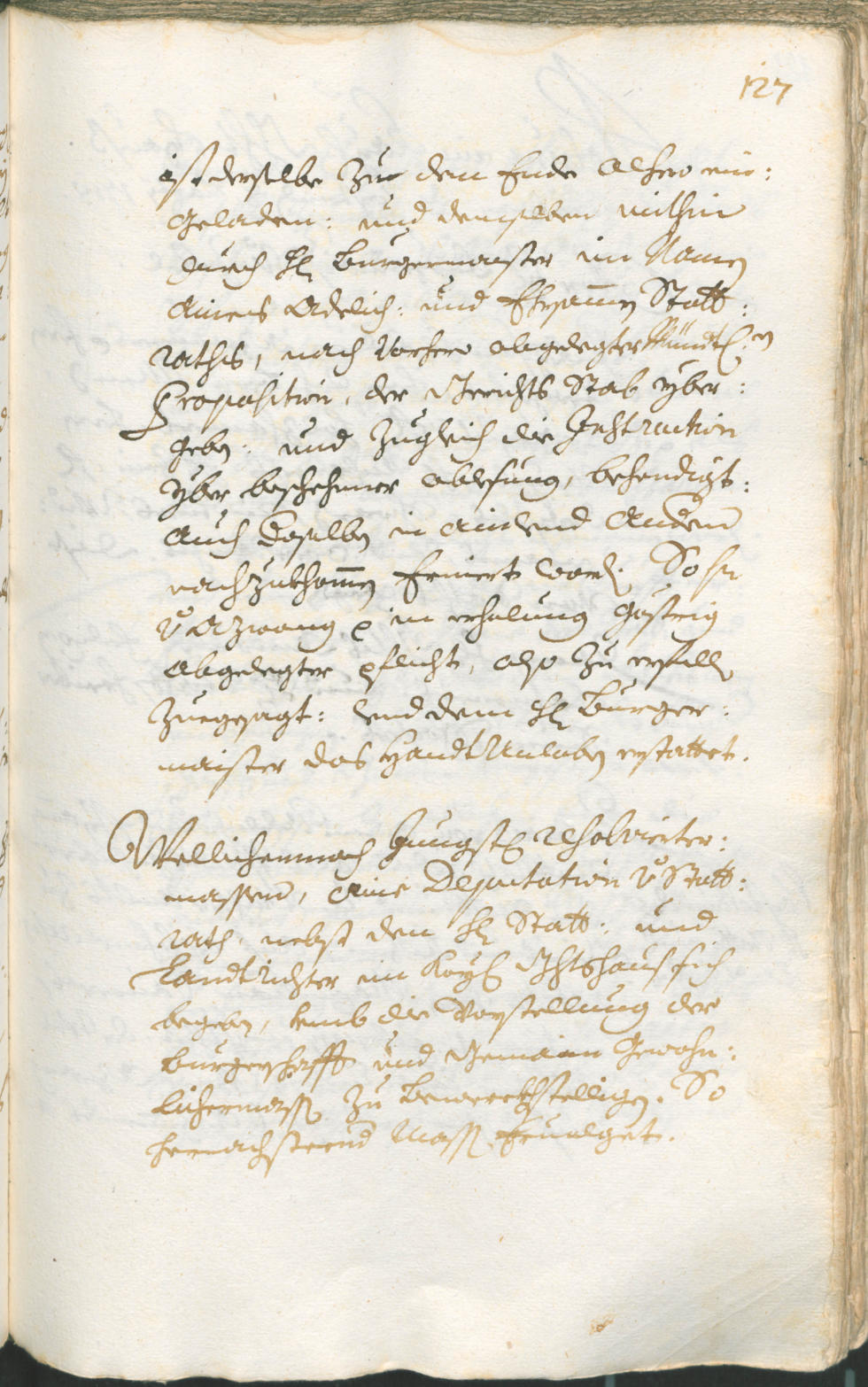 Stadtarchiv Bozen - BOhisto Ratsprotokoll 1717/20 