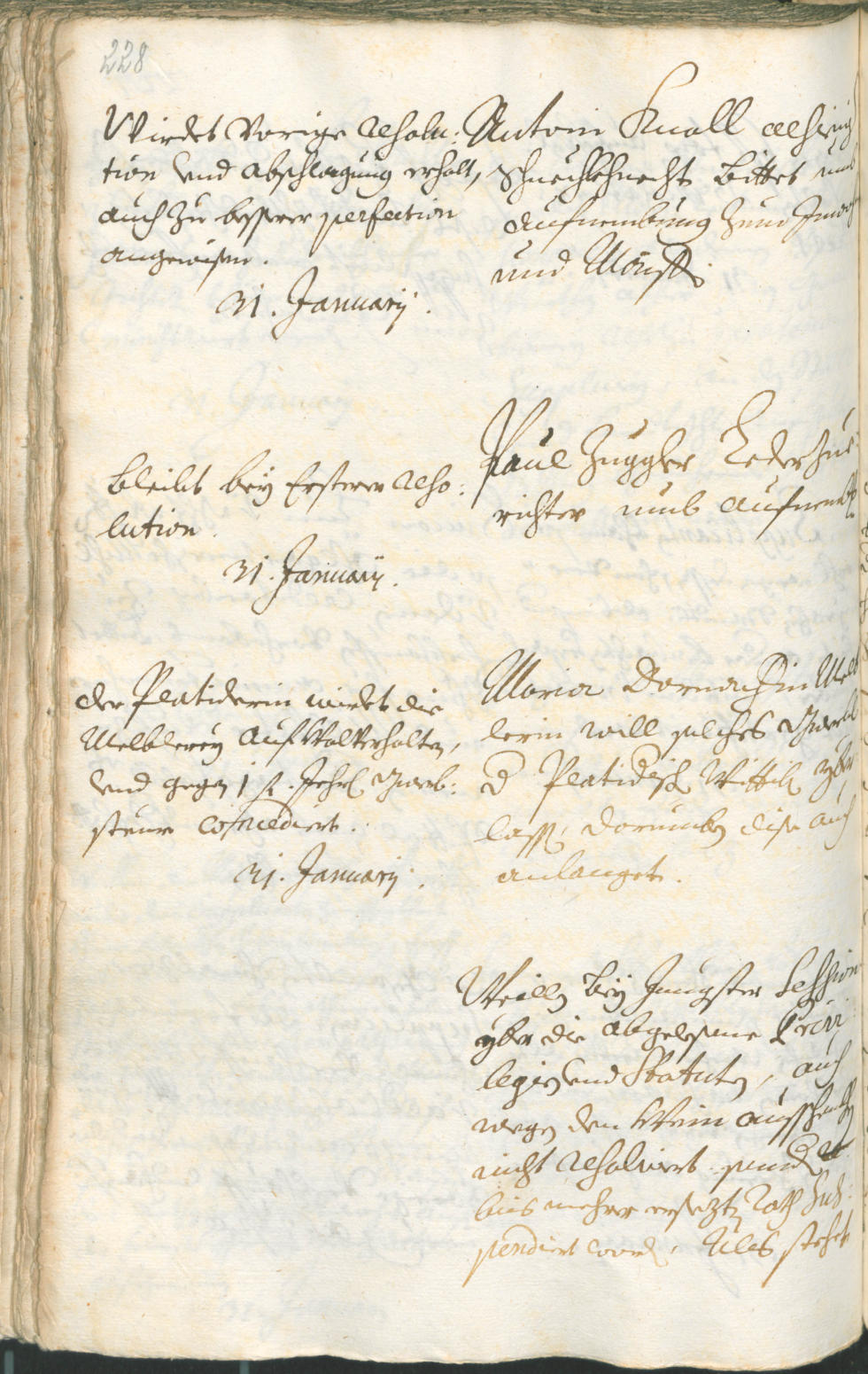 Civic Archives of Bozen-Bolzano - BOhisto Ratsprotokoll 1717/20 