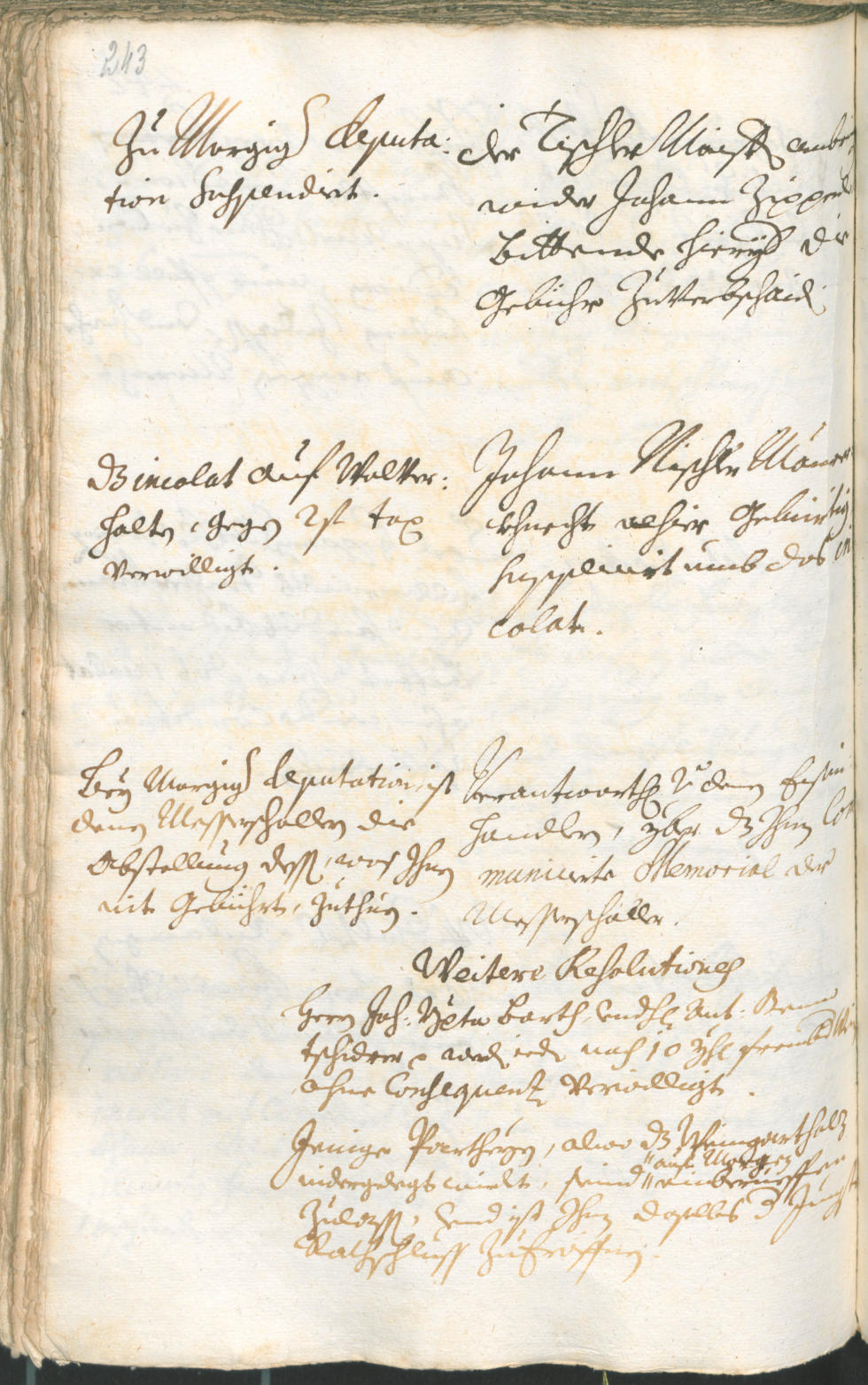 Civic Archives of Bozen-Bolzano - BOhisto Ratsprotokoll 1717/20 