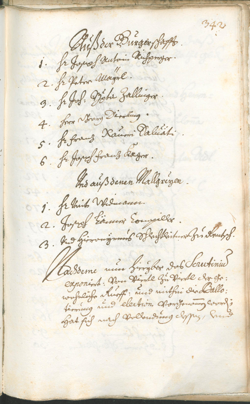Civic Archives of Bozen-Bolzano - BOhisto Ratsprotokoll 1717/20 