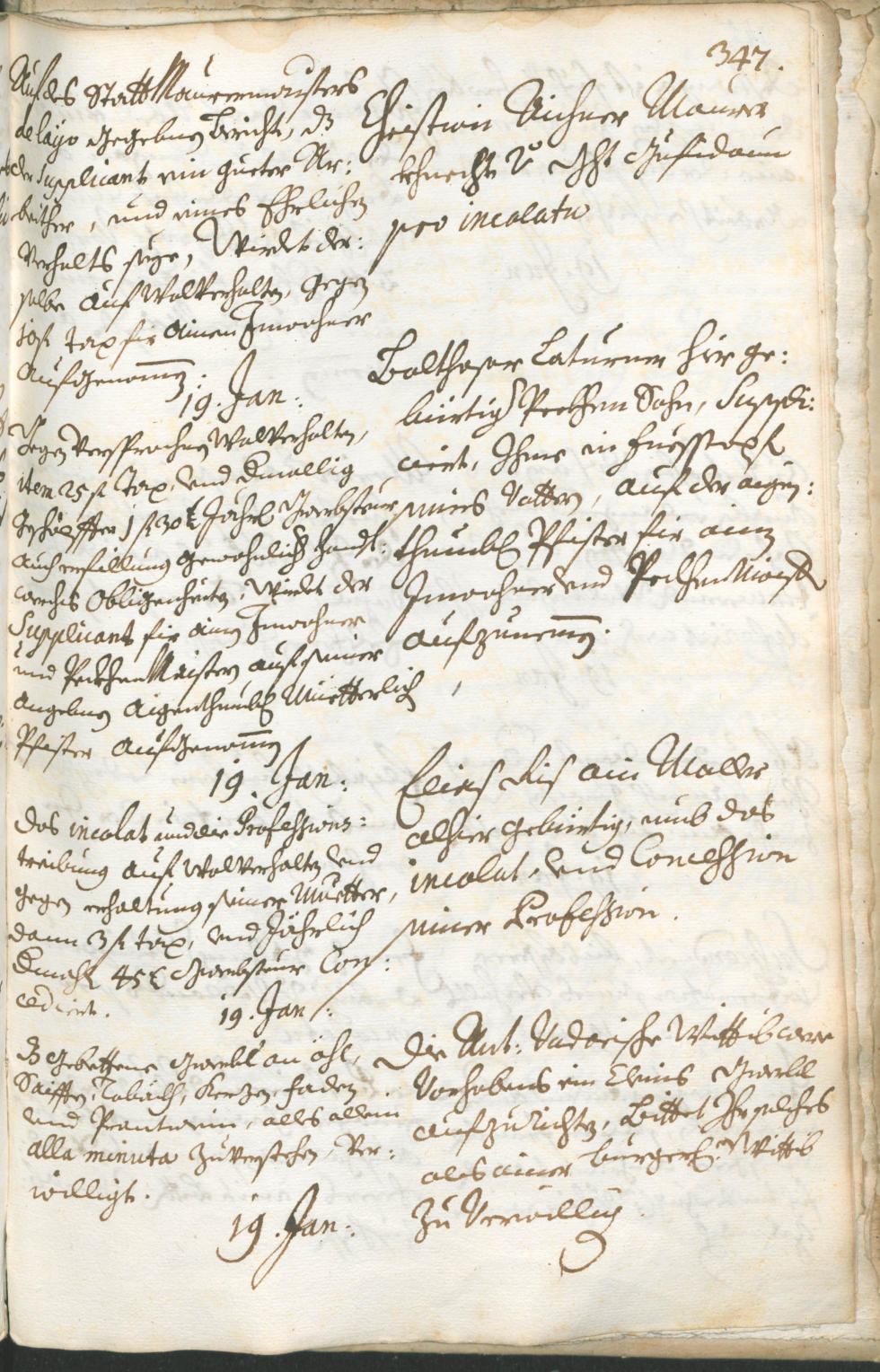 Civic Archives of Bozen-Bolzano - BOhisto Ratsprotokoll 1717/20 