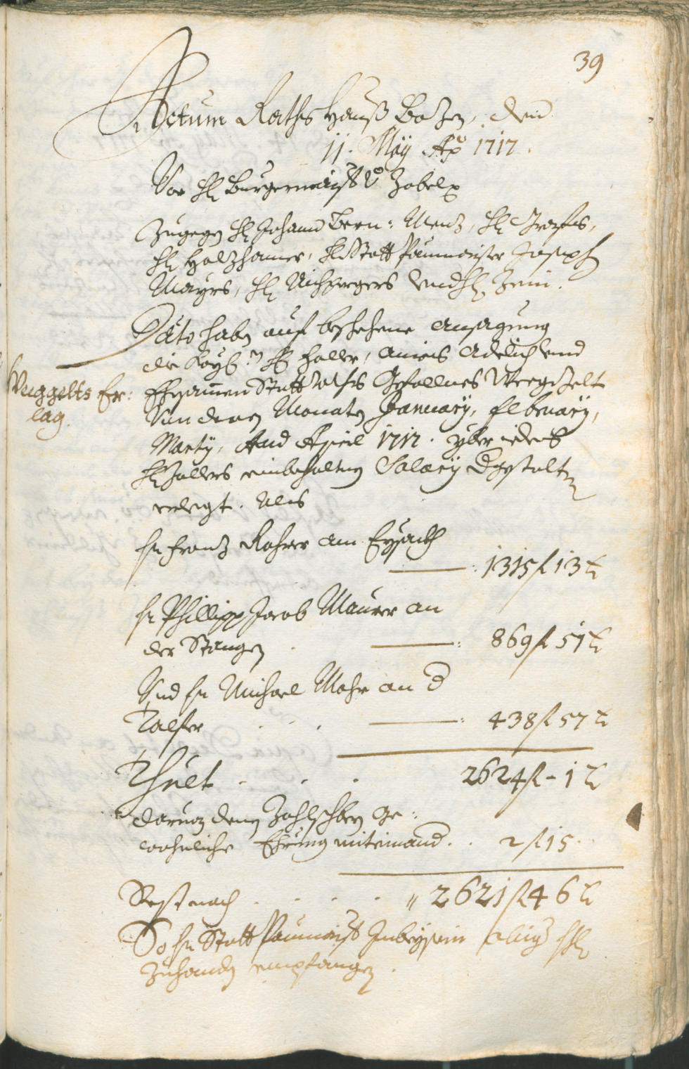Civic Archives of Bozen-Bolzano - BOhisto Ratsprotokoll 1717/20 