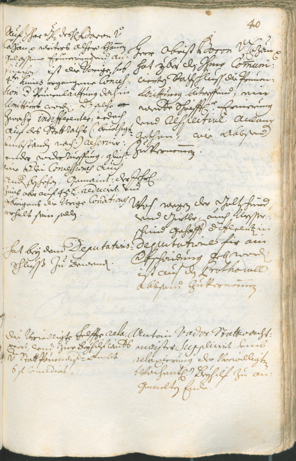 Civic Archives of Bozen-Bolzano - BOhisto Ratsprotokoll 1717/20 