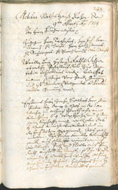 Civic Archives of Bozen-Bolzano - BOhisto Ratsprotokoll 1717/20 - 