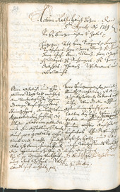 Civic Archives of Bozen-Bolzano - BOhisto Ratsprotokoll 1717/20 - 