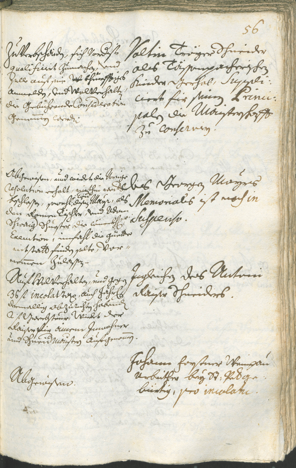 Stadtarchiv Bozen - BOhisto Ratsprotokoll 1720/23 