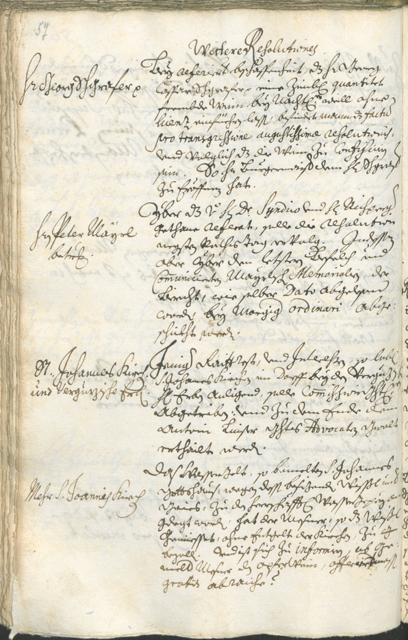 Archivio Storico della Città di Bolzano - BOhisto protocollo consiliare 1720/23 