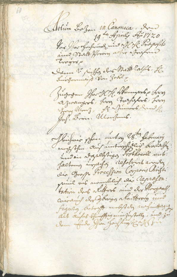 Civic Archives of Bozen-Bolzano - BOhisto Ratsprotokoll 1720/23 