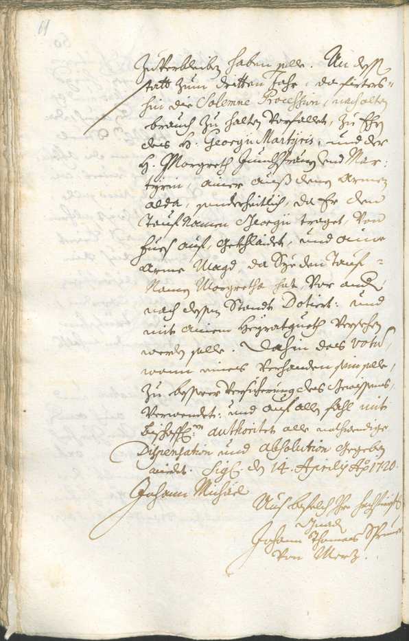 Archivio Storico della Città di Bolzano - BOhisto protocollo consiliare 1720/23 