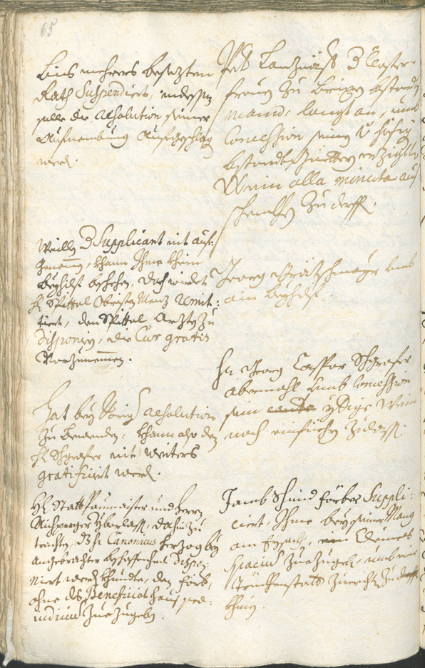 Civic Archives of Bozen-Bolzano - BOhisto Ratsprotokoll 1720/23 