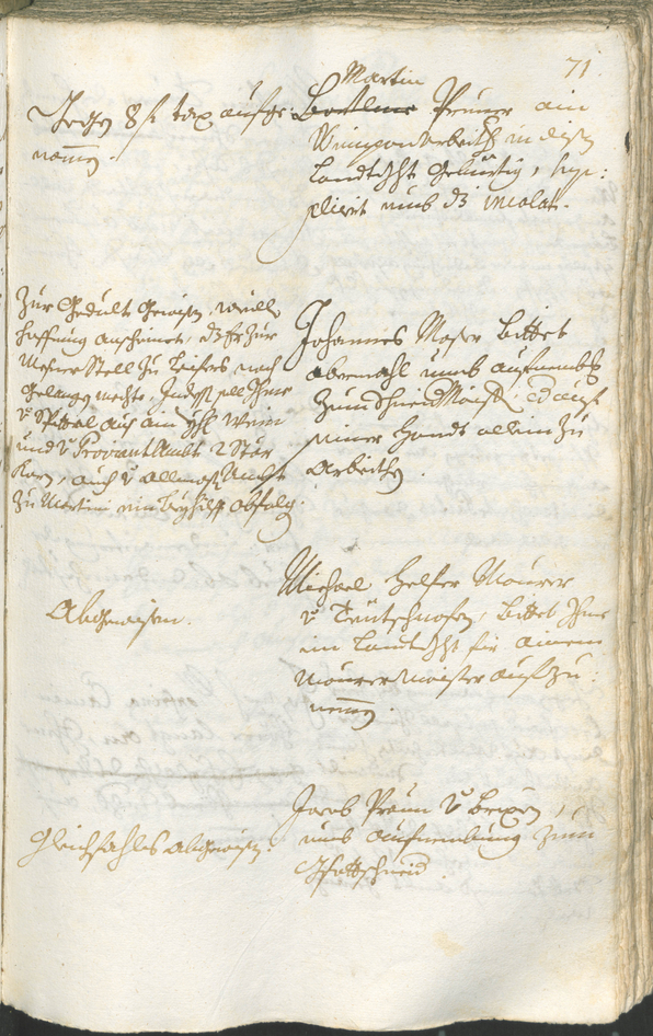 Civic Archives of Bozen-Bolzano - BOhisto Ratsprotokoll 1720/23 