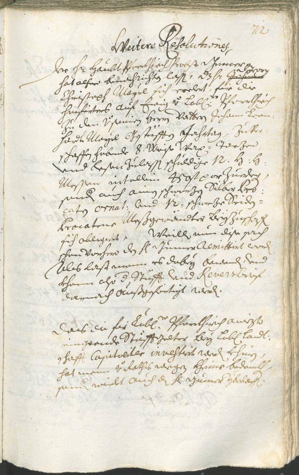 Civic Archives of Bozen-Bolzano - BOhisto Ratsprotokoll 1720/23 